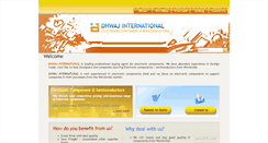 Desktop Screenshot of dhwaj.co.in